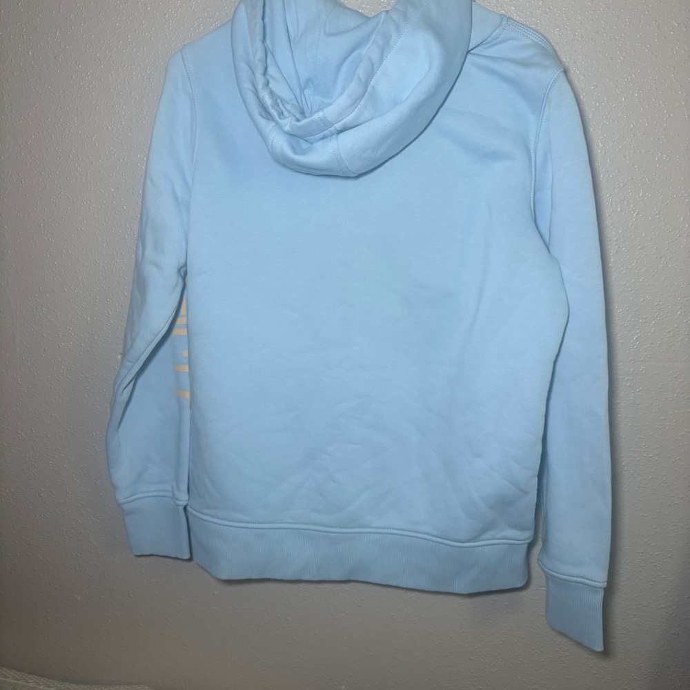 Carhartt Relaxed Fit  Hoodie Women’s M Blue Front  Pocket Pullover - Picture 3 of 4